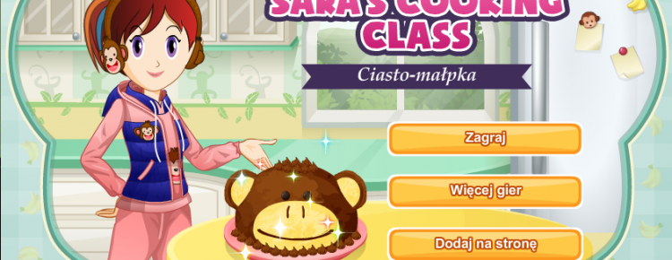 szkoła gotowania Sary - ciasto małpka