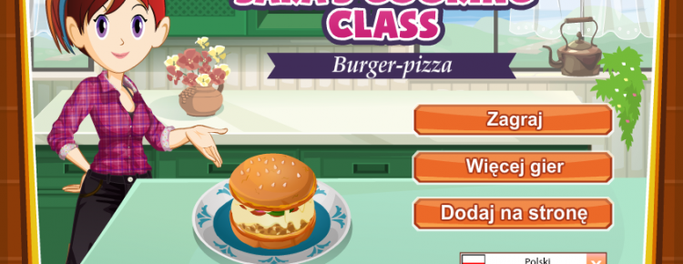 szkoła gotowania Sary - burger-pizza